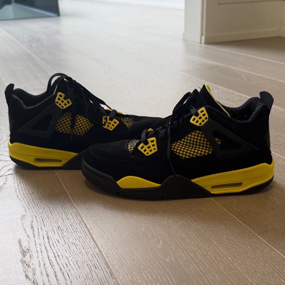 Men Black and Yellow Jordan’s